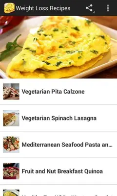 Weight Loss Recipes android App screenshot 3