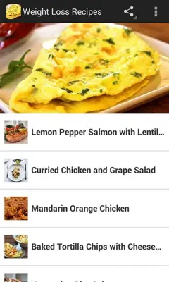 Weight Loss Recipes android App screenshot 4